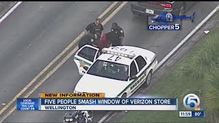 Attempted robbery at Wellington Verizon store