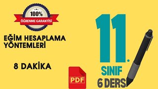 Itik Geometri 6 11.Sinif Matemati̇k Eği̇m Hesaplama 1 Pdf