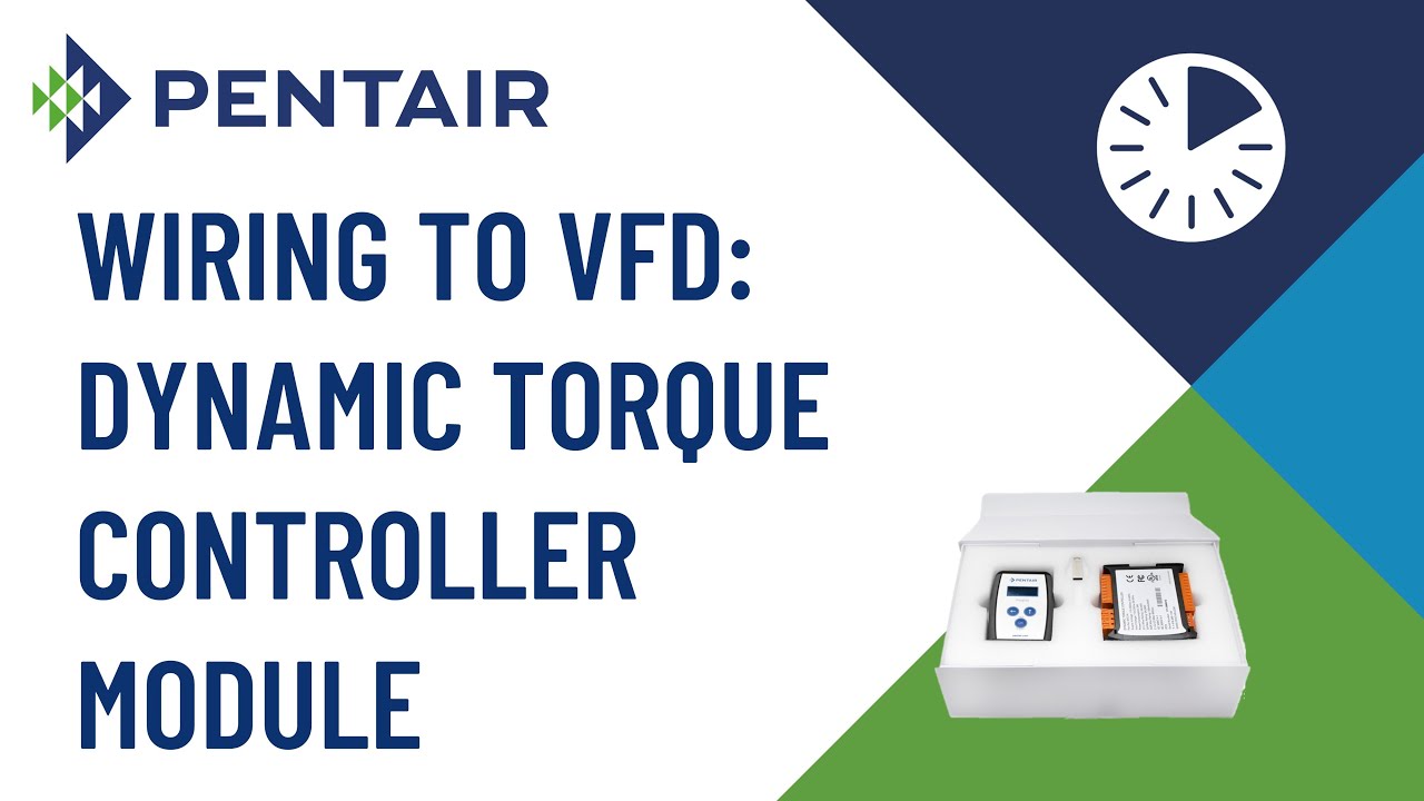 Wiring to VFD: Pentair Dynamic Torque Controller Module