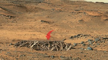 Mars: Perseverance Rover Capture the remains of an ancient civilization on the surface of Mars