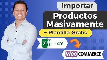⭐ Importar, Subir y Editar Productos Masivos en Woocommerce desde Excel