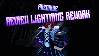 Peroxide รีวิว Shikai Lightning rework จะโหดแค่ไหนกันเชียววะ !!! (มีCODEด้วย)