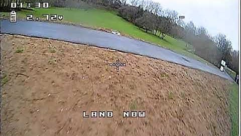 Premier vol (eachine trashcan)