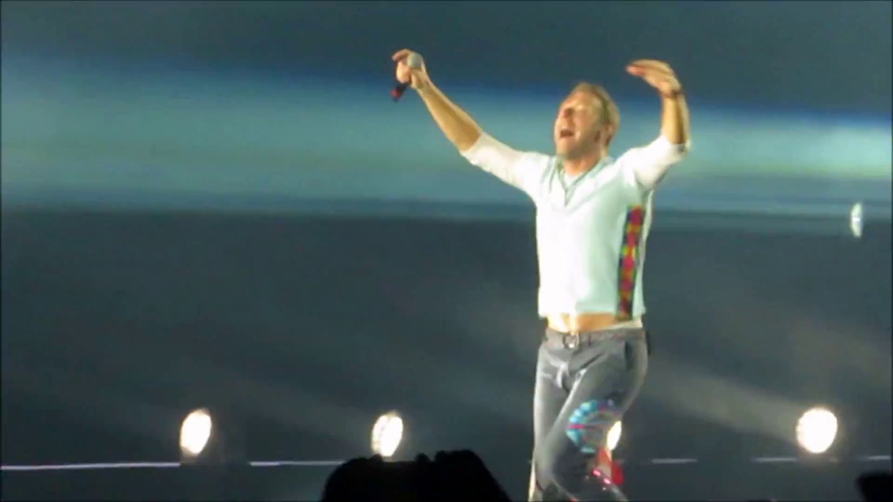 something just like this coldplay lyrics Coldplay Live 