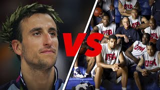 How Manu Ginobili Defeated The Dream Team The 2004 Olympics Upset