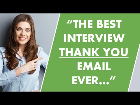 Cómo Escribir Después De La Entrevista Correo Electrónico De Agradecimiento