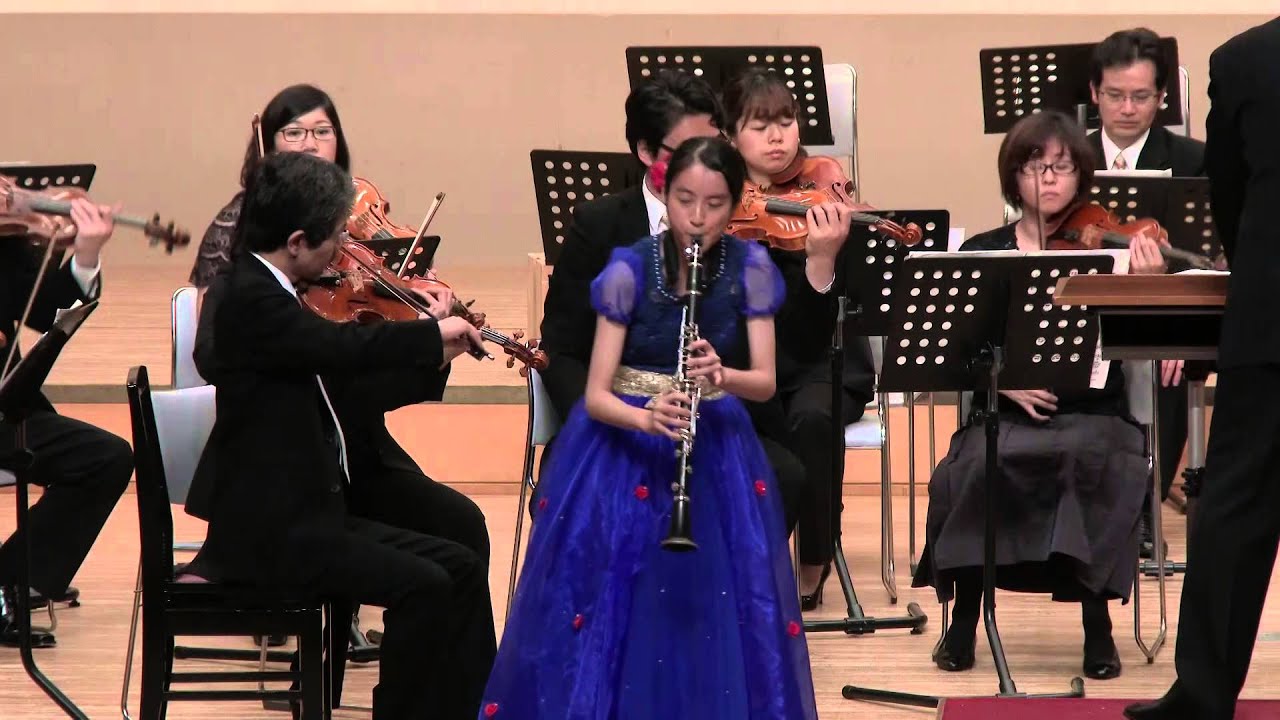 第２回いかるが音楽コンクール 小島奈々 ウェーバー クラリネット小協奏曲 Youtube