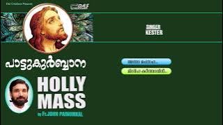 Paattukurbana | പാട്ടുകുർബാന | Holy Qurbana | Syro Malabar Sabha | Holy Mass | Fr.John Painumkal