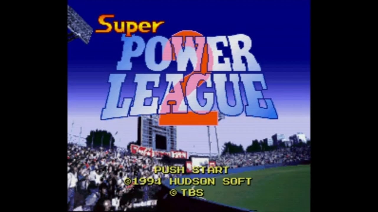 Super Power League 2 - Super Nintendo Entertainment System - Intro ...