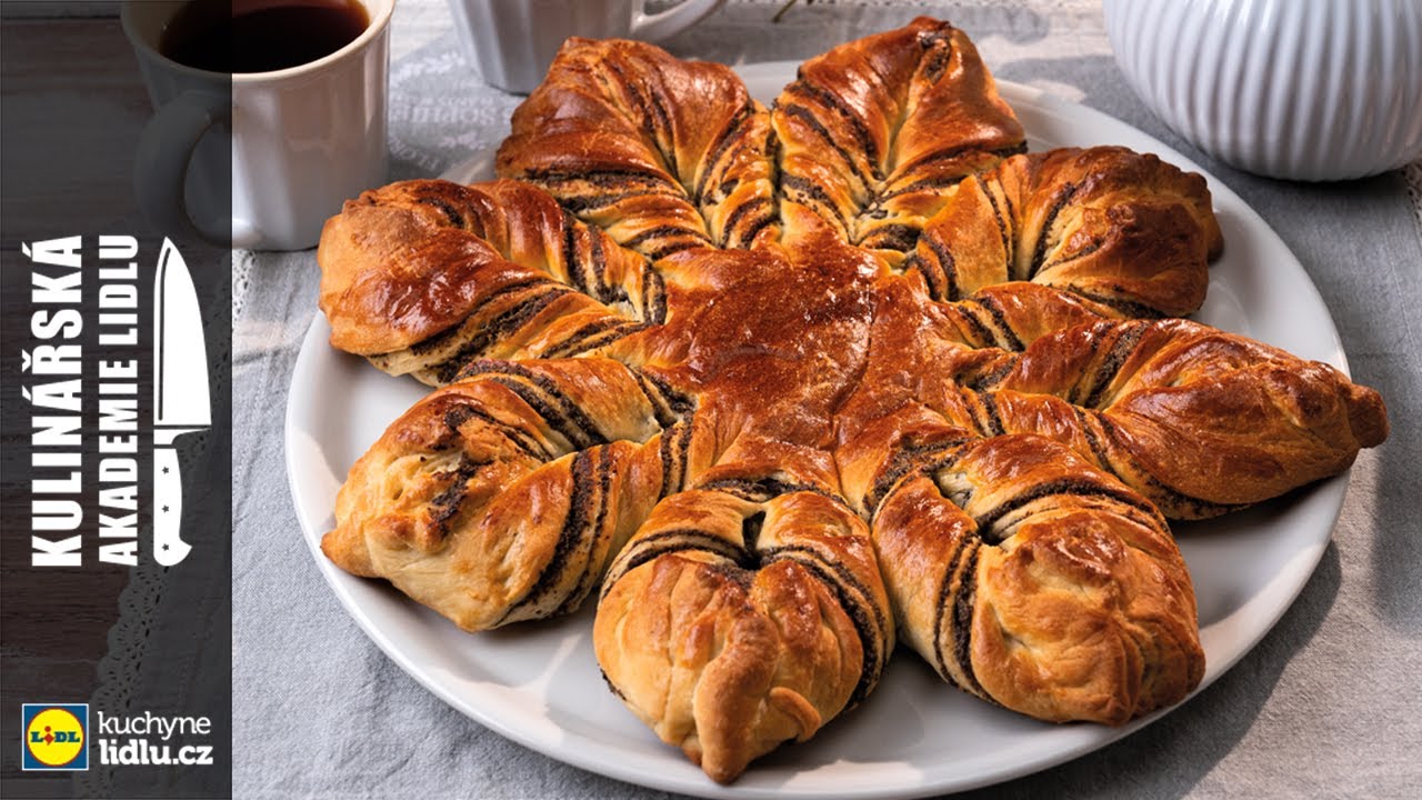 Kynutý makový květ - Roman Paulus - Kulinářská Akademie Lidlu