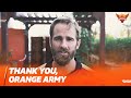 Thank you #OrangeArmy 🧡