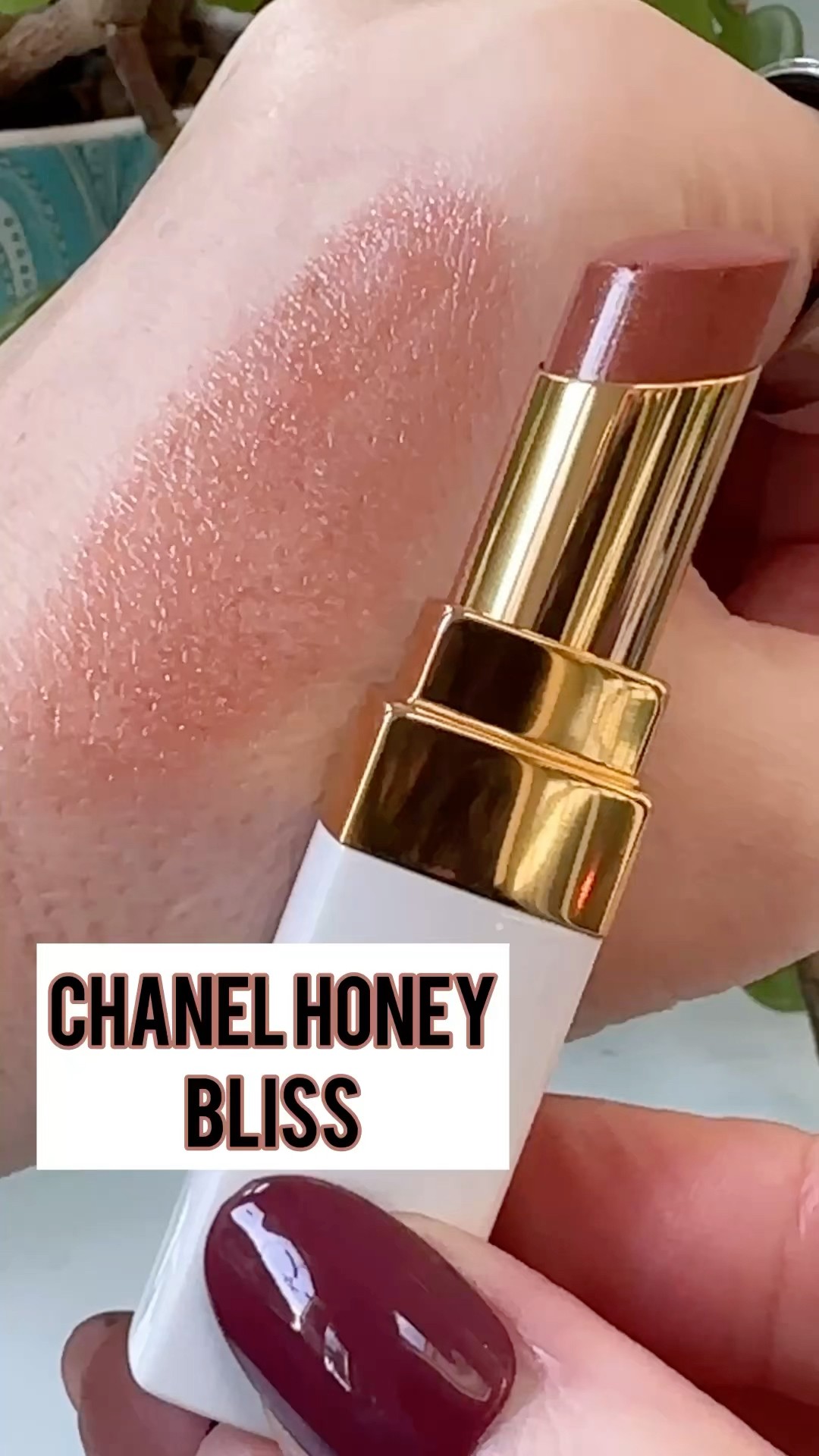 Chanel ROUGE COCO BAUME 752 Honey Bliss Spring 2025 - YouTube