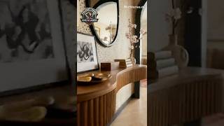 DT 216 Satisfying CNC Woodworking: Making a Fluted Console Table 🪵✨ #shorts