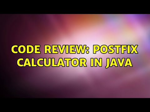 Code Review: Postfix calculator in Java (2 Solutions!!)