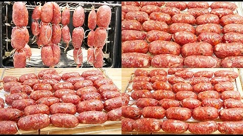 Công Thức Làm Lạp Xưởng Hồ Lô, Lạp Xưởng Không nhiều Mỡ vẫn Béo Thơm & Không Bị Chua by Vanh Khuyen