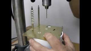 INSTALLING A BUSHING IN A CLOCK USING A DRILL PRESS PART 2
