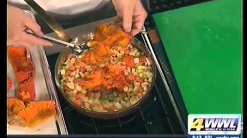 Healthy Holiday Cooking:  Roasted Butternut and Parsnip Soup - Kim Hemenway on WWL-TV