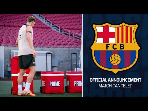 Video: De ce a fost amânat meciul de la Barcelona?