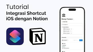 iOS Shortcut x Notion I Money Tracker jadi Cepet