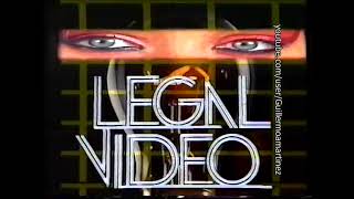 VHS Companies from the 80s #29 LEGAL VIDEO