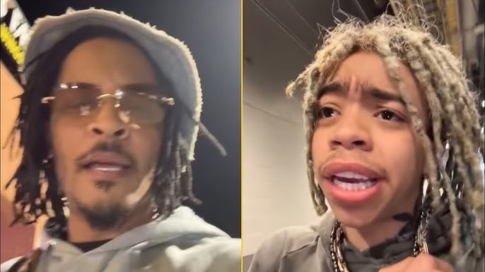 T.I. Responds To His Son King Harris After Disrespecting Him 'Don't Waste  Your Talent Son' - YouTube