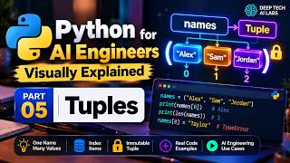 Python for AI Engineers | Tuples: How Python Stores Fixed Values Together