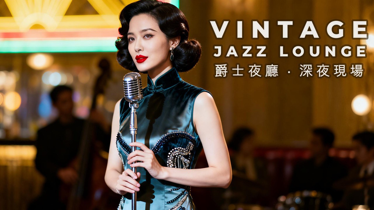 爵士夜廳 #13 城市夜晚的微醺陪伴 Relaxing Vintage Jazz Lounge 1940s Style