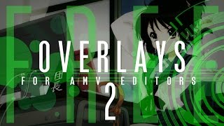 30+ (MORE) Free Overlays and Fonts for AMV Editors (Pack 2) @shmollz2721