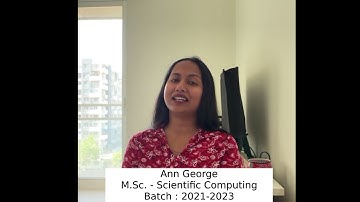 Ann George | M.Sc. Scientific Computing | Alumni Testimonials.