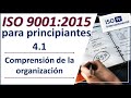 ISO 9001 versión 2015 Sistema de Gestión de Calidad 4 1 Comprensión de la organización ISO 9001 2015