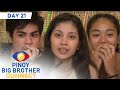 Day 21: Justin, Mika at Aizyl, nakatanggap ng mensahe mula sa kanilang pamilya | PBB Connect