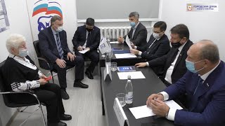 Олег Лавричев об открытии депутатской приемной 1 12 2021