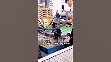 Hydraulic servo system, low oil temperature.#hydraulic #servo #hydraulicpress #servomotor
