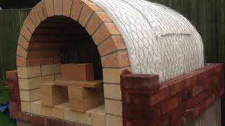 Wood fired Pizza Oven Construction 2020