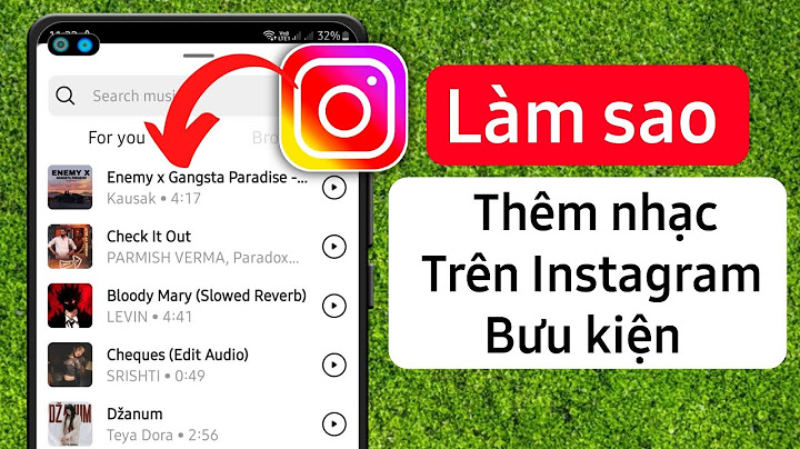 Hướng dẫn ghép nhạc vào ảnh trên instagram