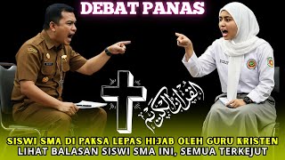 Debat Paling Panas Yesus Tuhan Atau Manusia Biasa Siswi Sma Beri Jawaban Mengejutkan