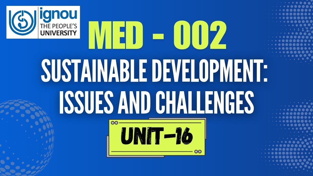 IGNOU MED002 Unit 16 – Cooperation and Partnership | NGOs, Cooperatives & Sustainable Development