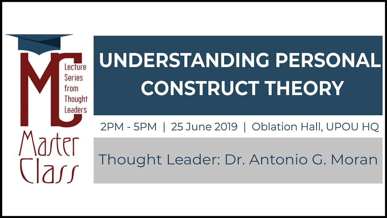 Understanding Personal Construct Theory | Dr. Antonio G. Moran university of arizona