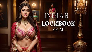 [4K] Ai Art Indian Lookbook Girl Al Art Video - Museum