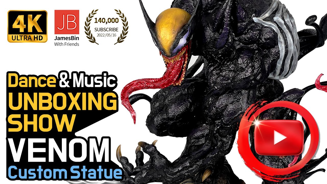 Venomized Wolverine Statue Review ! | Custom 1/4 Scale Marvel Resin Unboxing