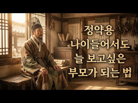 정약용의 지혜: 자식이 평생 존경하고 사랑할 부모 되는 4가지 비법
