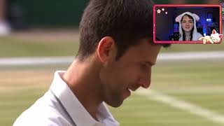 Смотрим Wimbledon Novak Djokovic vs Roger Federer и учимся. Часть 3