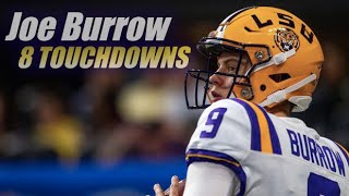 Joe Burrow 8 touchdown day vs Oklahoma| FULL Highlights in CFB playoff semi-final| \\