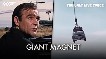 YOU ONLY LIVE TWICE | Giant Magnet – Sean Connery | James Bond