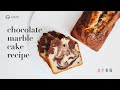 🇫🇷 French Chocolate Marble Cake Recipe: A sweet classic loved by everyone (Cake Marbré, ASMR)