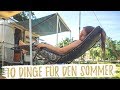 10 DINGE, die wir im SOMMER immer mitnehmen