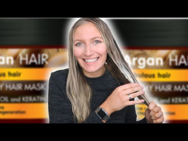 DR SANTE ARGAN MASK APPLICATION REVIEW - YouTube