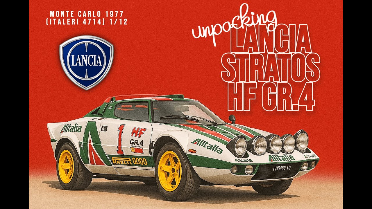 STRATOS Returns! 🏁 Unboxing the Rally Icon — LANCIA HF Gr.4 