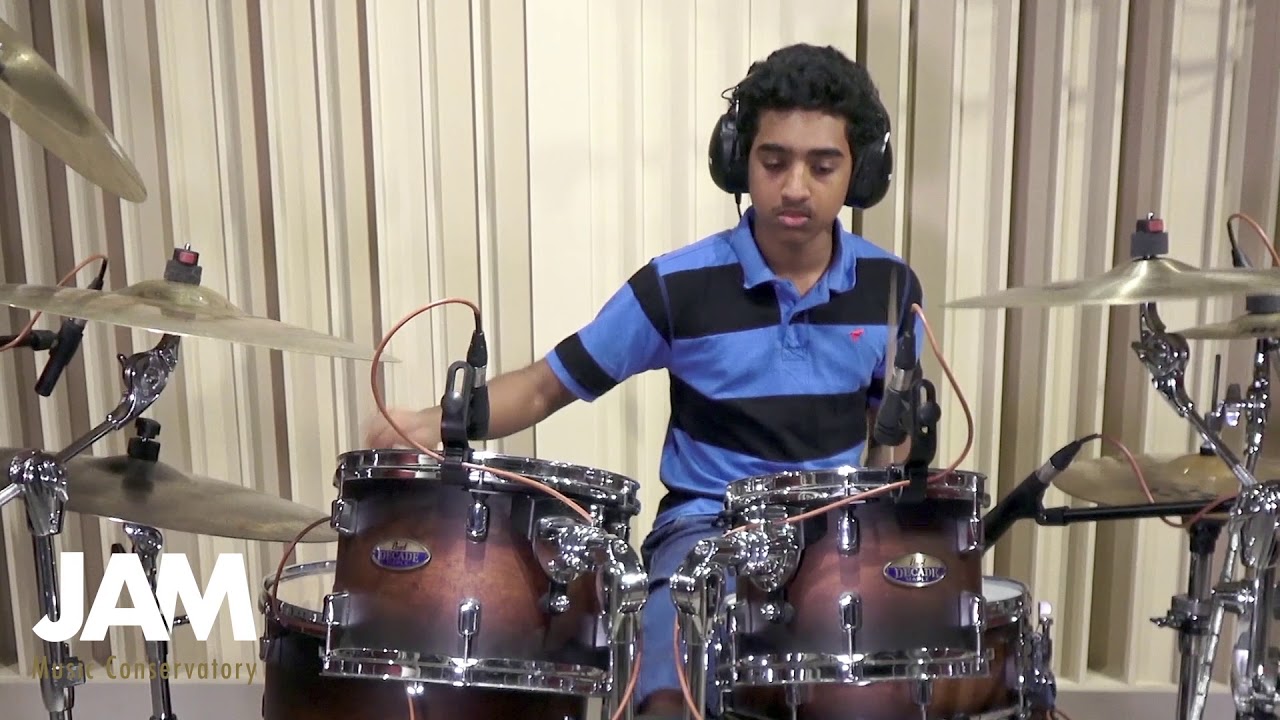 Foo Fighters - Learn to fly - Drum Cover by Steven Ajith - Jam Music Conservatory