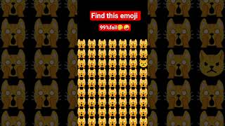 find this emoji but 99% percent fail 😱😱😱😱